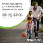 NaturesPlus SPIRU-TEIN Simply Natural Vanilla Plant-Based Protein - 32 Servings - image 6