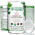 Natural Nutra Vegan Soy & Grass-Fed Whey Protein Powders