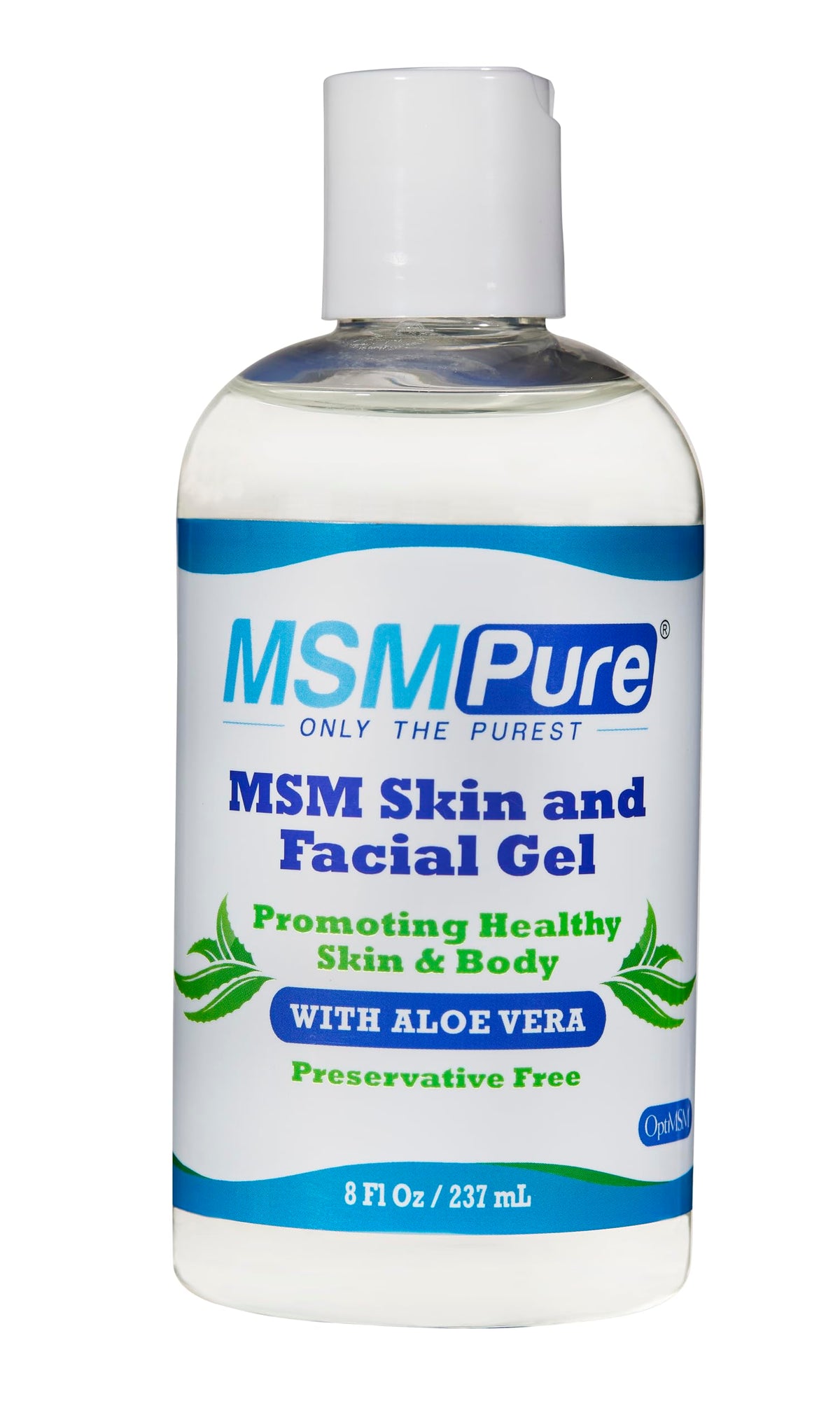 KALA HEALTH MSMPure Max Strength MSM Gel with Organic Aloe - 8 Fl Oz