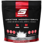 Granite Creatine Monohydrate Powder for Strength & Muscle - 80 Servings