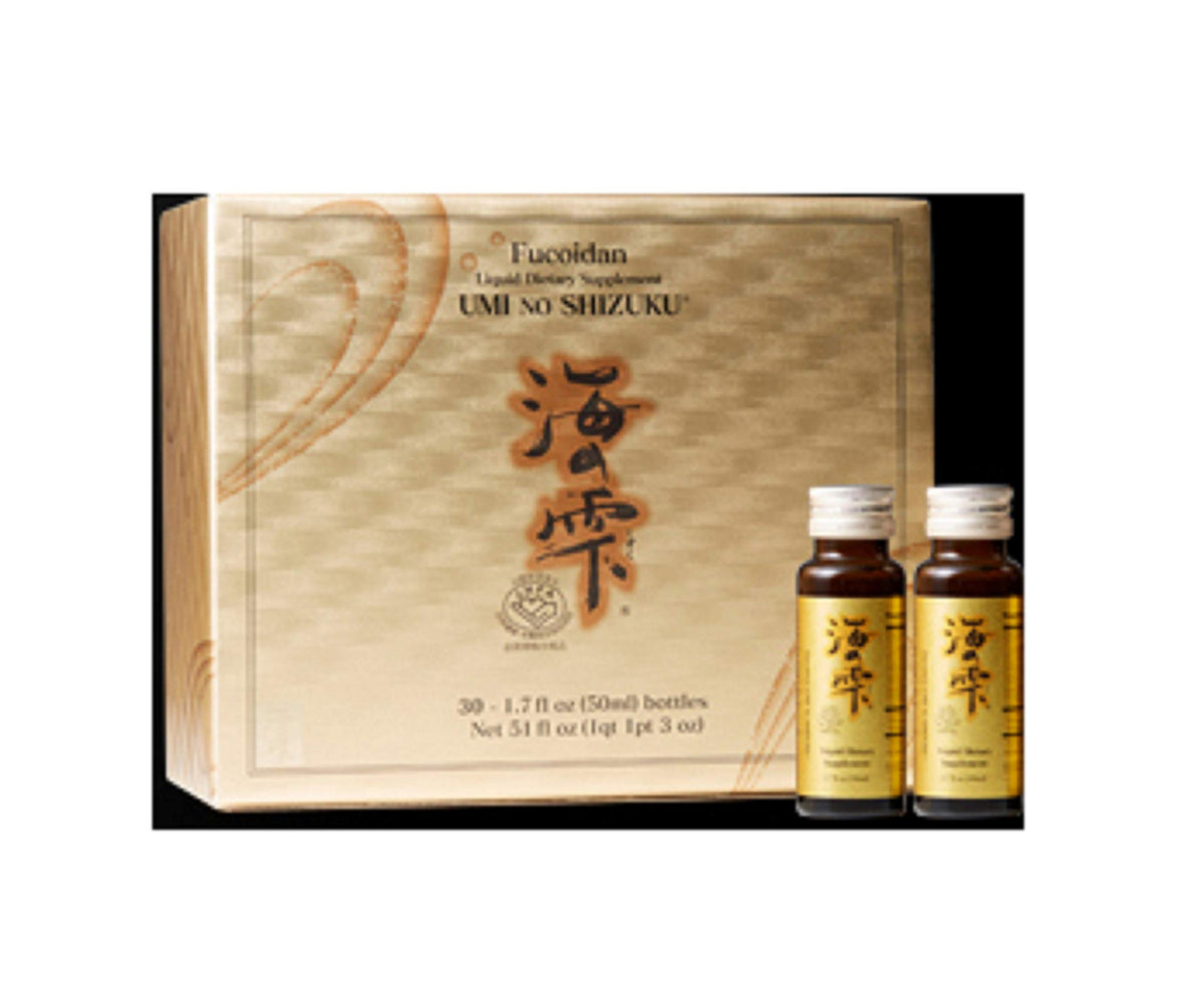Umi no Shizuku Fucoidan Drink Pure Seaweed Extract - 30 Bottles
