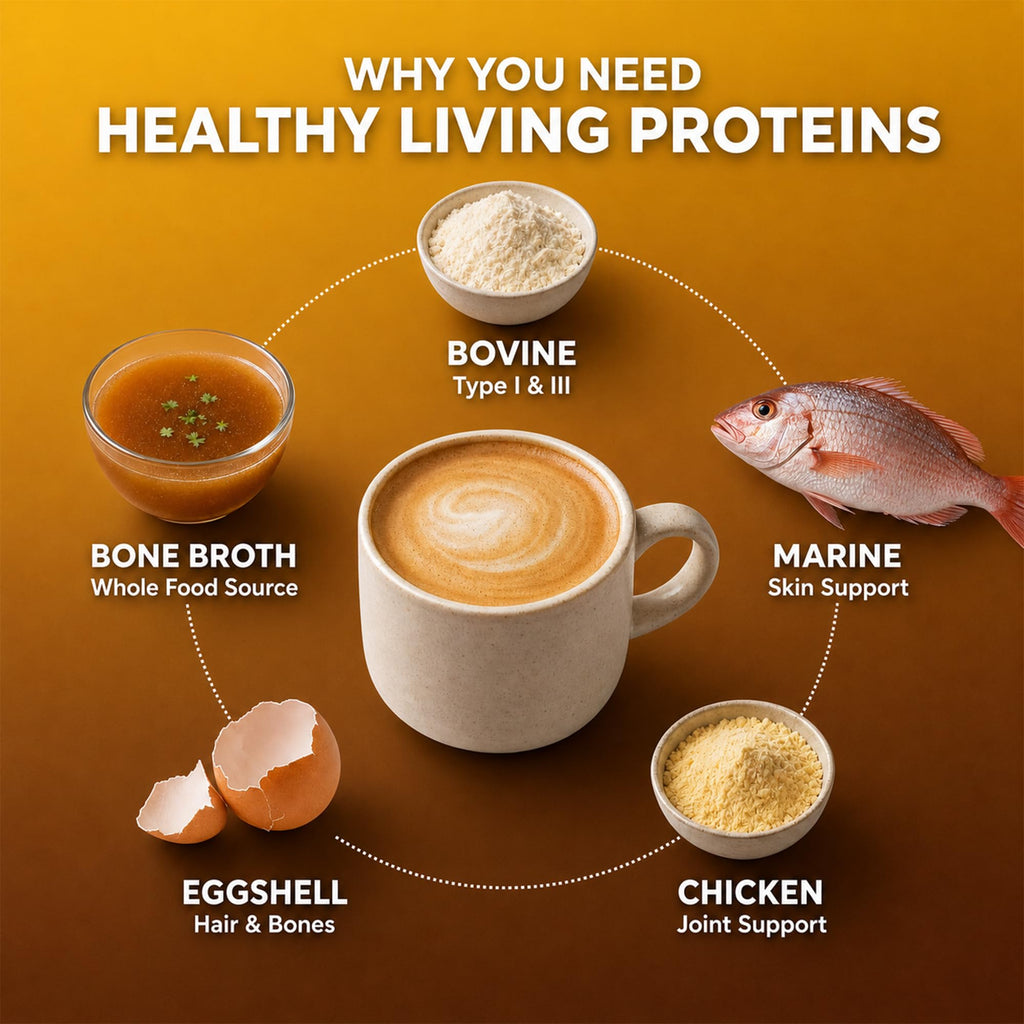 HLP Healthy Living Proteins Healthy Living Proteins Collagen Peptides