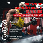 Ubiney Creatine Monohydrate Gummies 5000mg - 120 Gummies - image 5