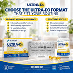 ULTRA-D3 Once-Weekly Vitamin D3 50