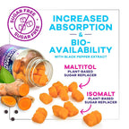 Nature's Nutrition Turmeric Gummies Joint Support - 60 Gummies - image 6