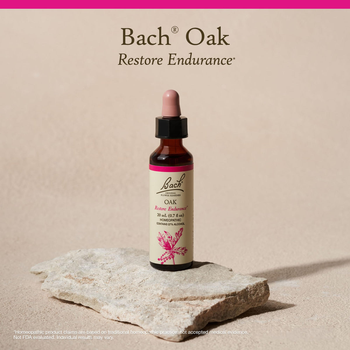 Bach Flower Remedies Oak Essence - 20mL Dropper - image 5