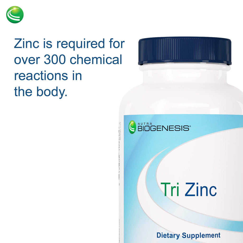 Nutra BioGenesis Tri Zinc 30mg Chelate - 90 Capsules - image 7
