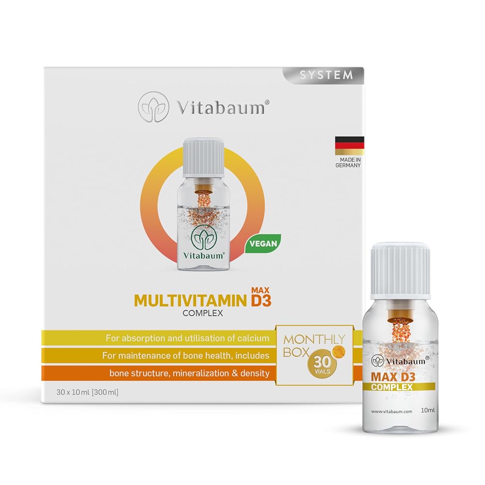 Vitabaum Multivitamin Max D3 Complex with Vitamin K - 30 Servings