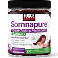 Force Factor Somnapure Melatonin 10mg Gummies for Sleep - 120 Count