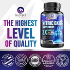 Nature's Peak Extra Strength Nitric Oxide Booster - 3X Strength