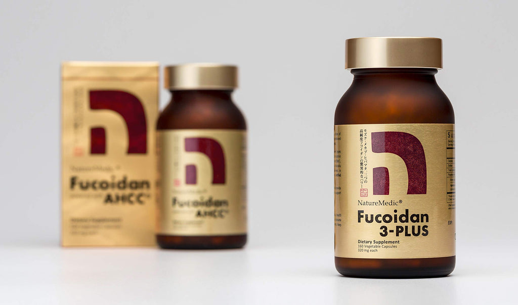 NatureMedic Fucoidan 3-Plus Brown Seaweed Immunity Supplement