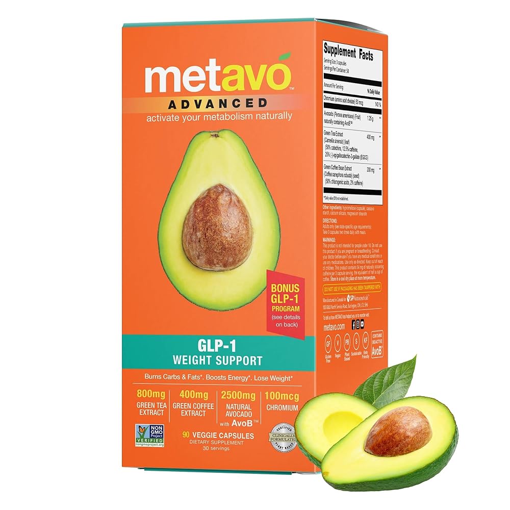 Metavo Advanced Weight Support Natural Diet Supplement - 90 Capsules - image 2