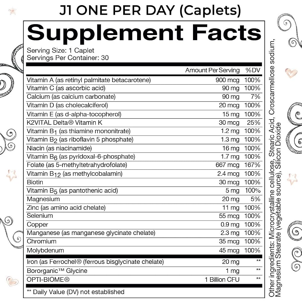 Bariatric Eating J1 One Per Day Bariatric Multivitamin - 30 Caplets - image 2