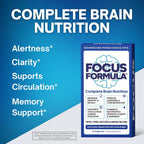 Microbiome Plus Focus Formula Nootropic Brain Supplement - 60 Tablets - image 3