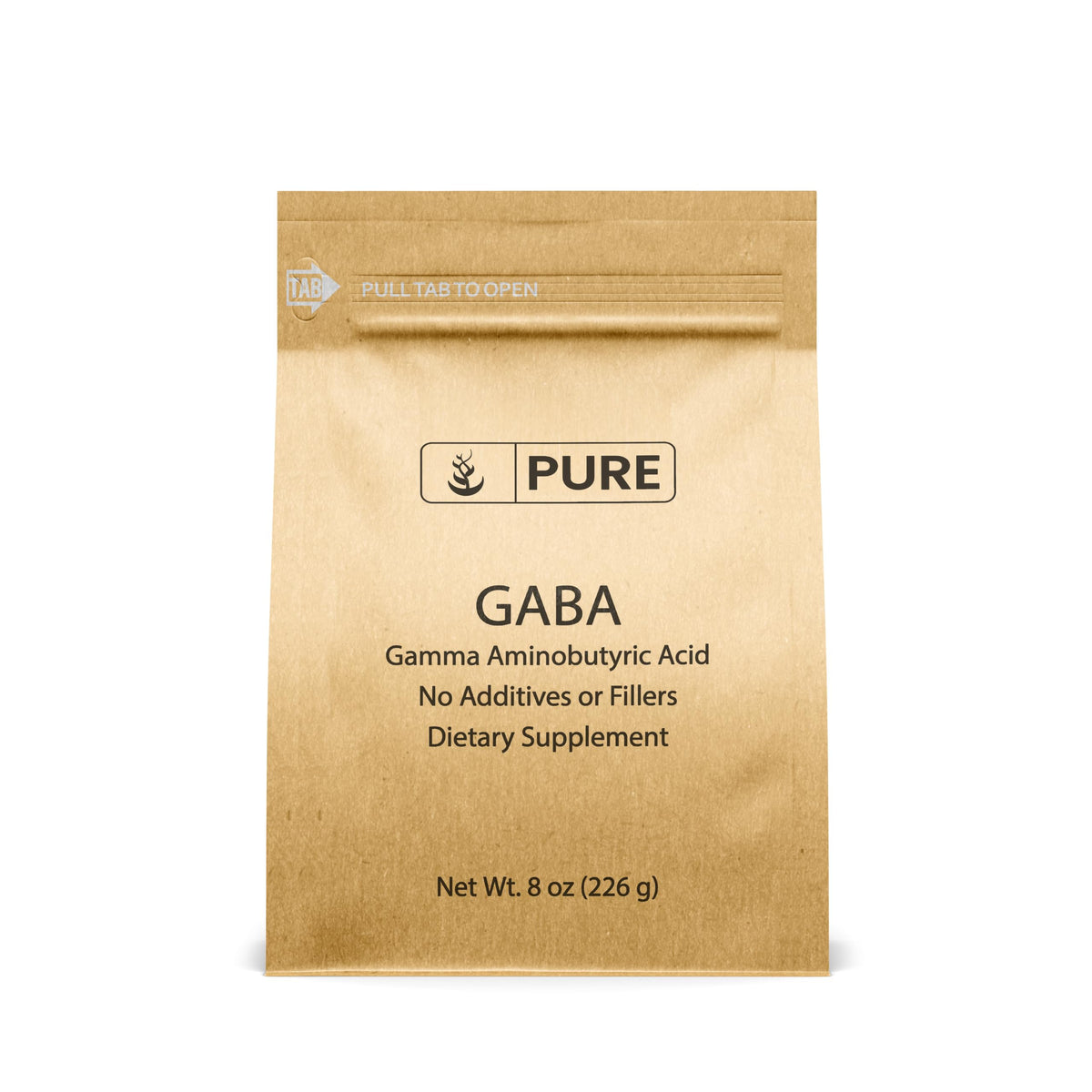PURE ORIGINAL INGREDIENTS GABA Powder - 8 Ounce