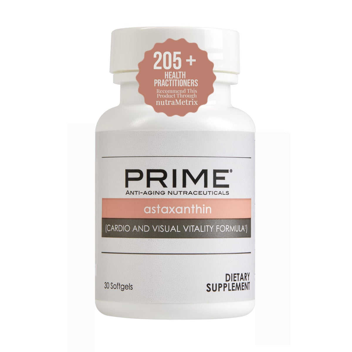 PRIME Astaxanthin Cardio & Visual Vitality Formula - 30 Softgels