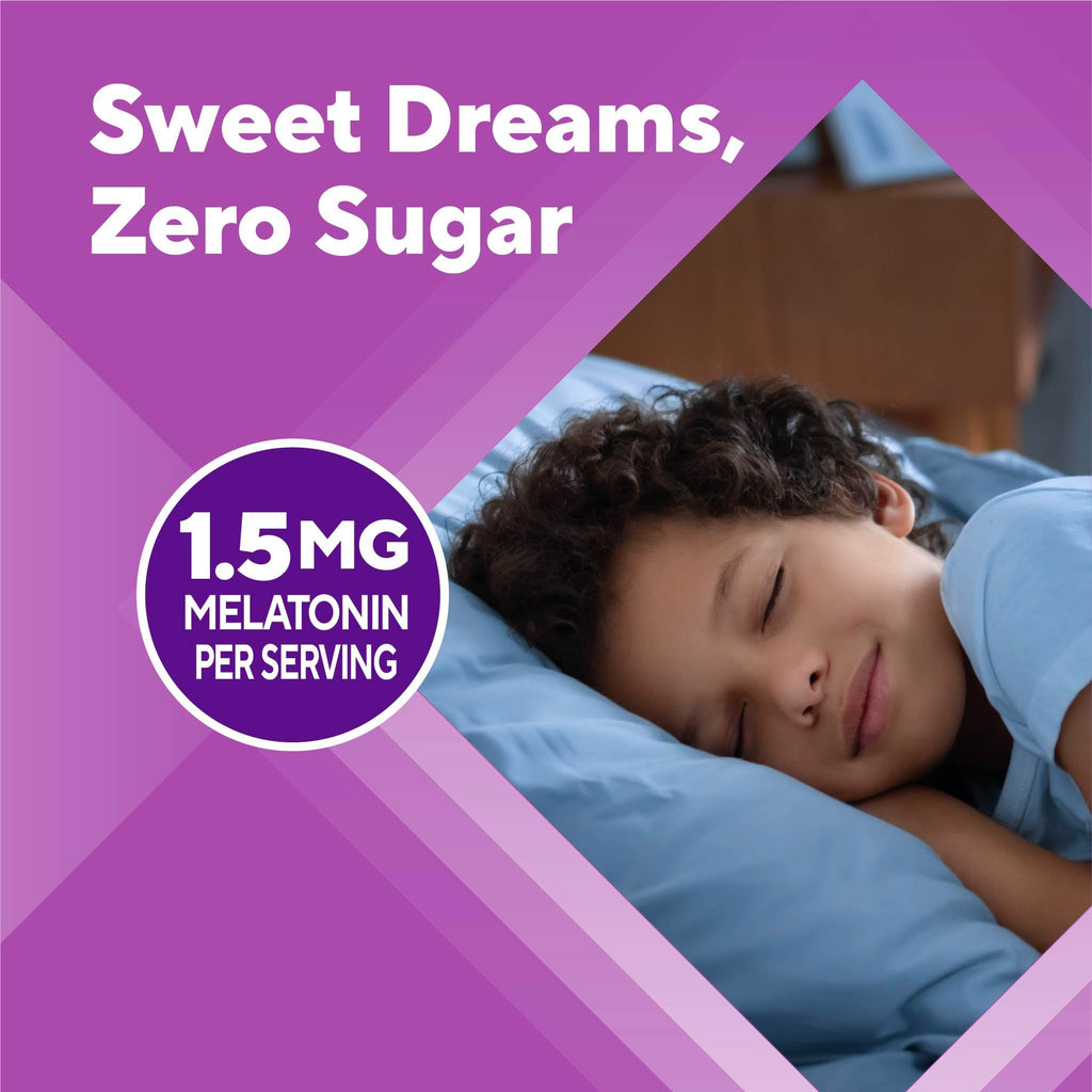 Vitafusion Kids Melatonin Sugar-Free Gummies 1.5 mg - 50 Gummies - image 8