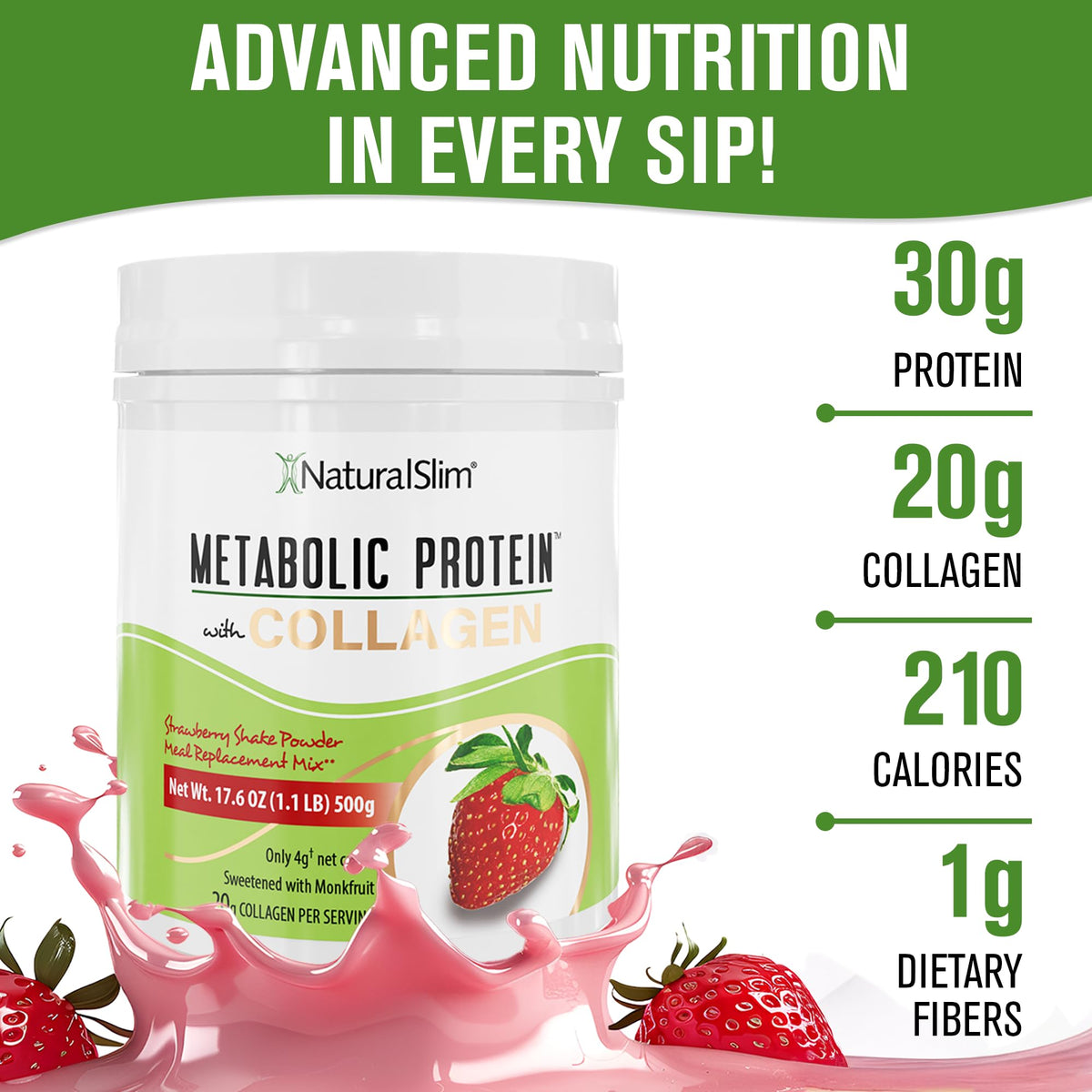 NaturalSlim Metabolic Protein Powder