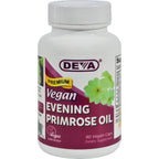 GAMENOTE Deva Vegan Evening Primrose Oil - 90 Vegan Capsules (Pack of 2)