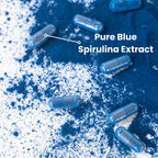 Ocean Rx Pure Blue Spirulina Capsules Superfood - 30 Count - image 3