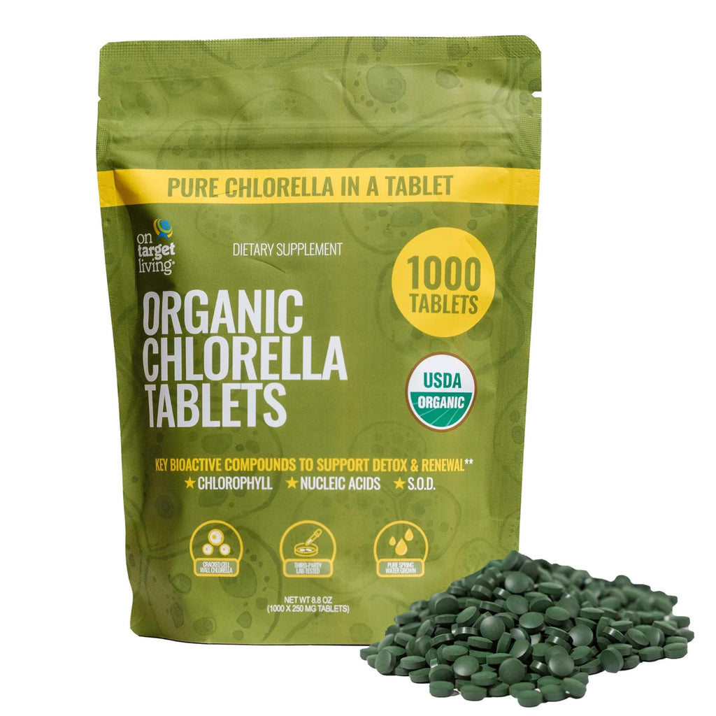 On Target Living Organic Spirulina Chlorella