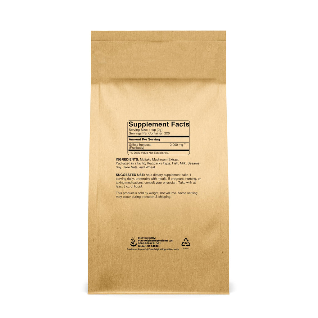 Pure Original Ingredients Maitake Mushroom Powder - 1 lb - image 2