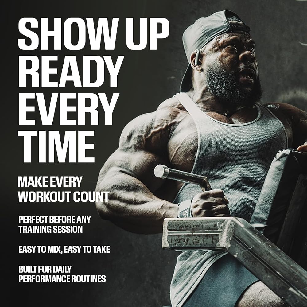 RAW Nutrition - Essential Pre - Chris Bumstead Pre Workout Formula