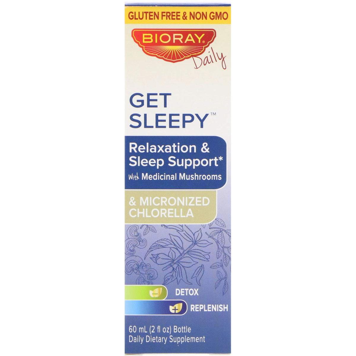 BIORAY Daily Get Sleepy Liquid Sleep Support - 2 fl oz