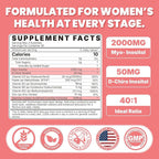 Nextdia Myo-Inositol & D-Chiro Inositol + GLA Gummies
