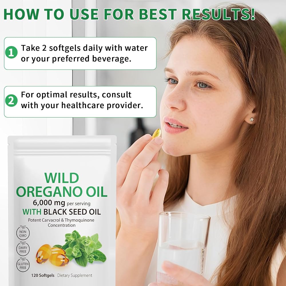 Ruduwu Oil of Oregano with Black Seed Oil