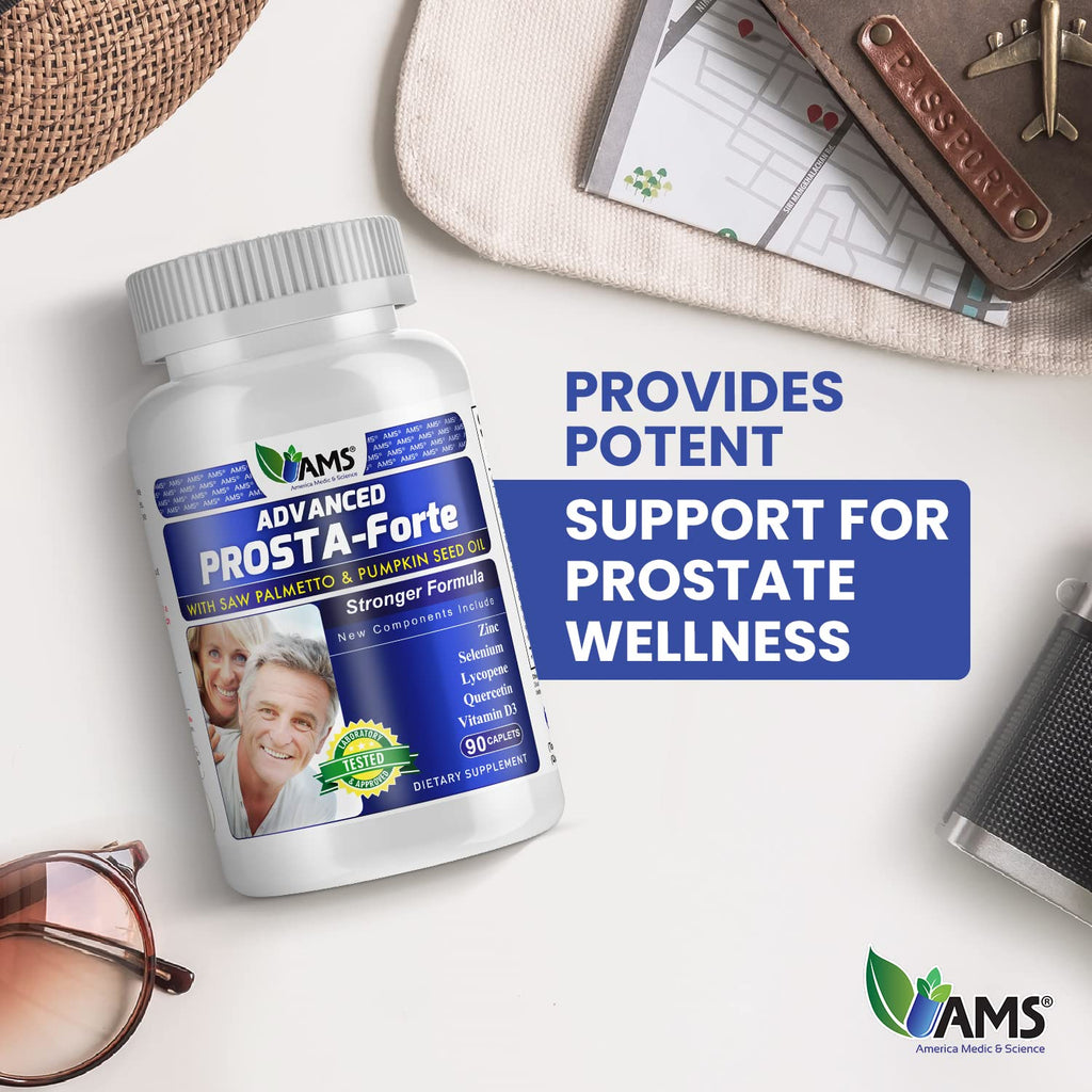 America Medic & Science Advanced Prosta-Forte - 90 Caplets - image 3