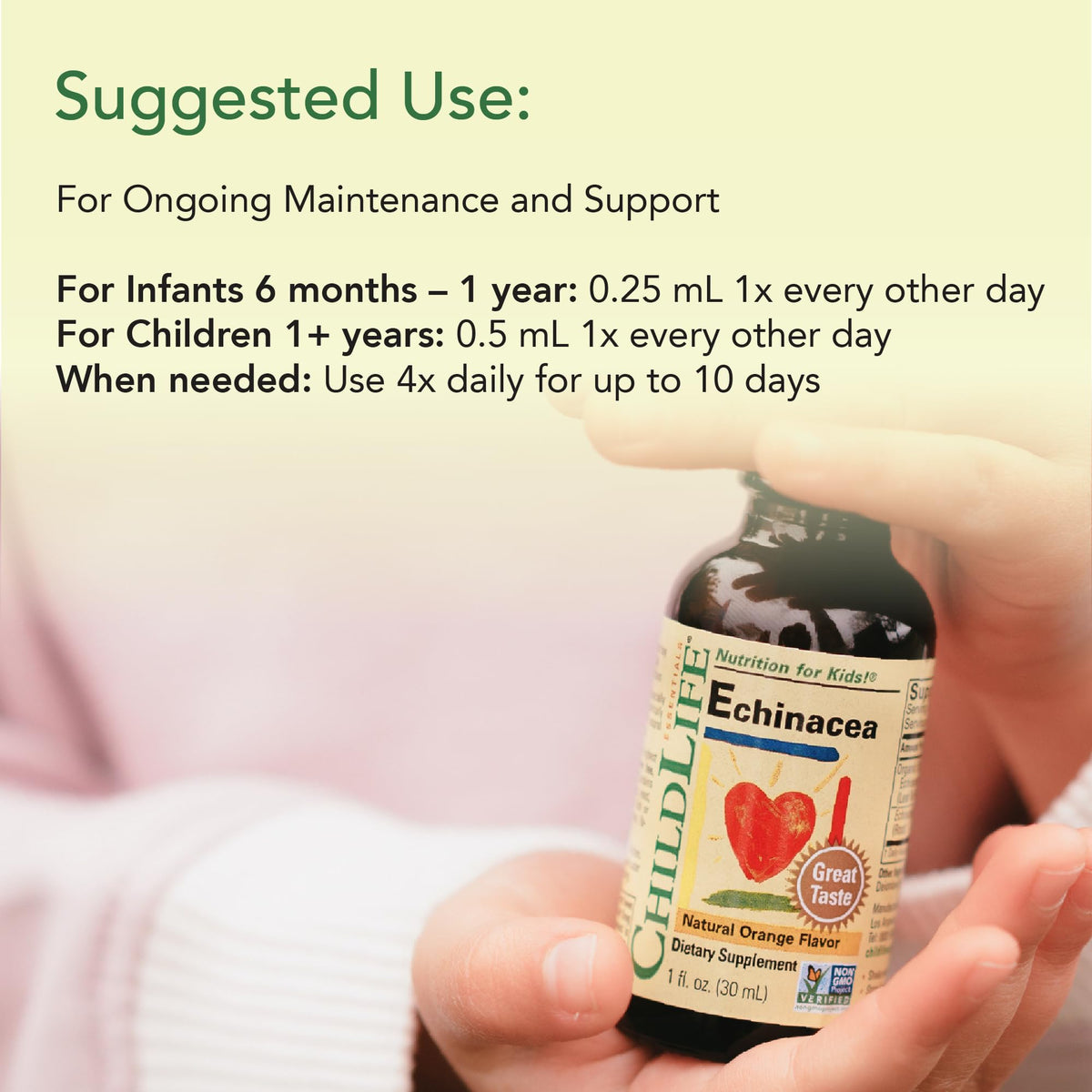 ChildLife Essentials Echinacea for Kids Immune Support - 1 Fl Oz - image 7
