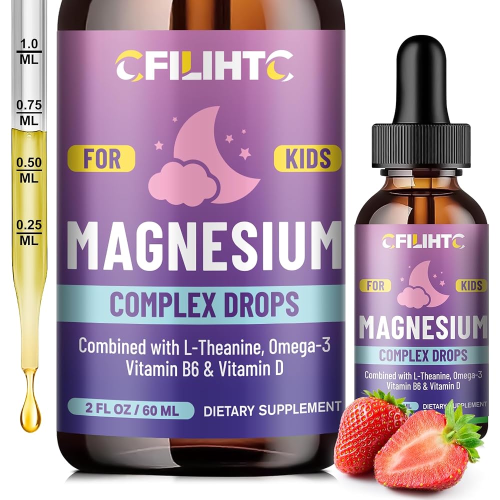 CFILIHTC Kids Magnesium Liquid Drops