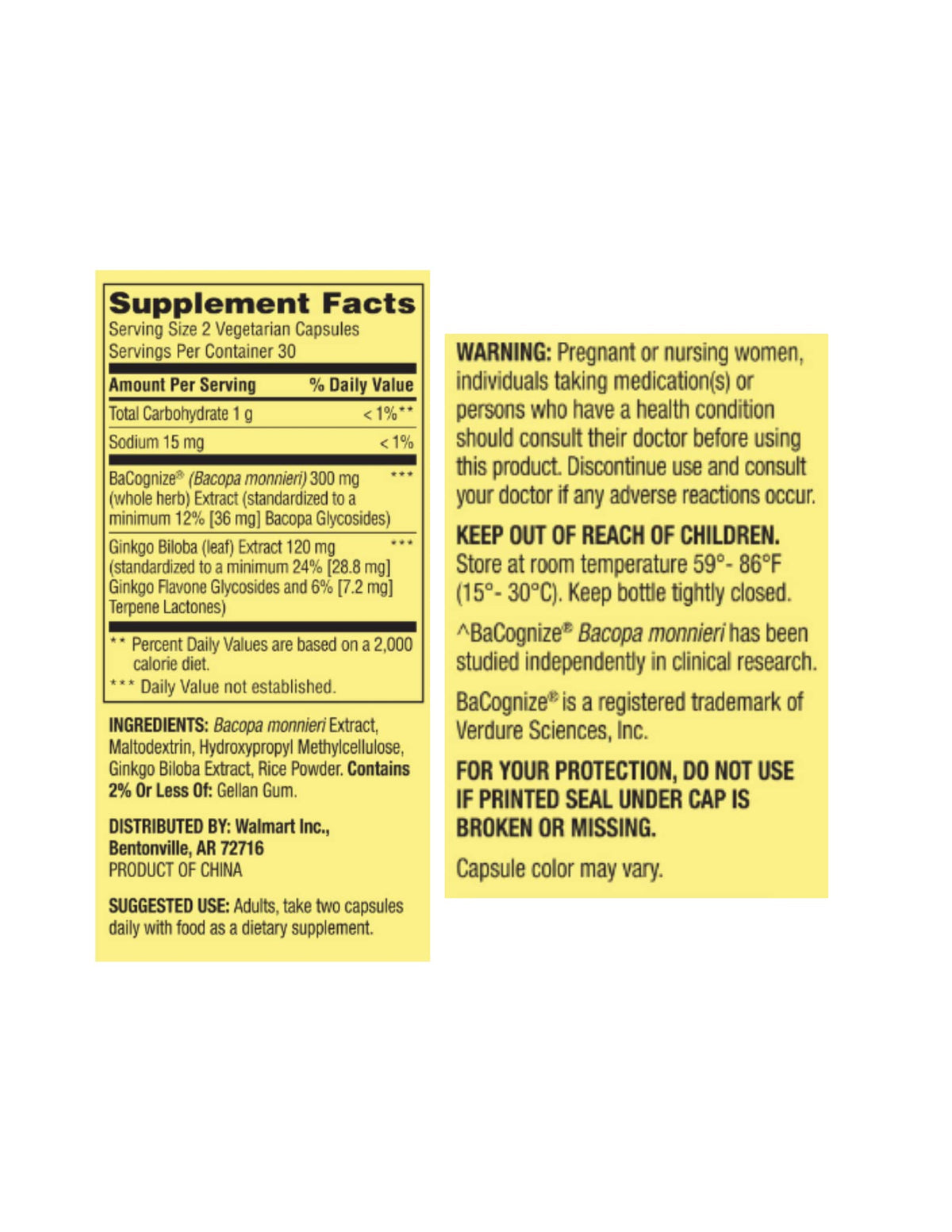 STS Home Spring Valley Brain Performance Support - 60 Vegetarian Capsules - image 4