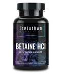 Leviathan Betaine HCl with Pepsin & Ginger - 120 Capsules