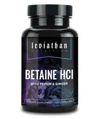 Leviathan Betaine HCl with Pepsin & Ginger - 120 Capsules