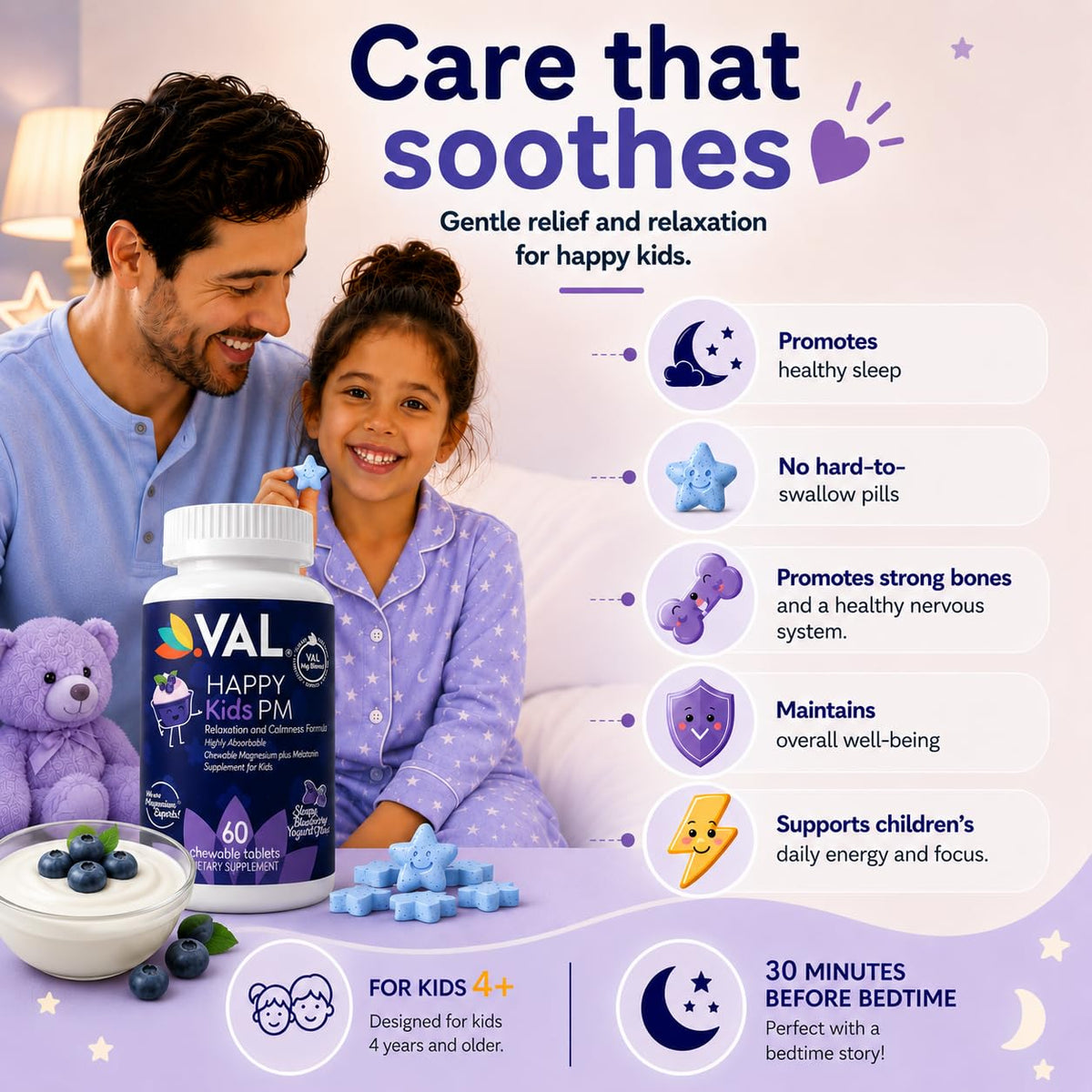 VAL Happy Kids Sleep Supplement