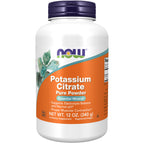 NOW Potassium Citrate Powder Essential Mineral - 12 oz