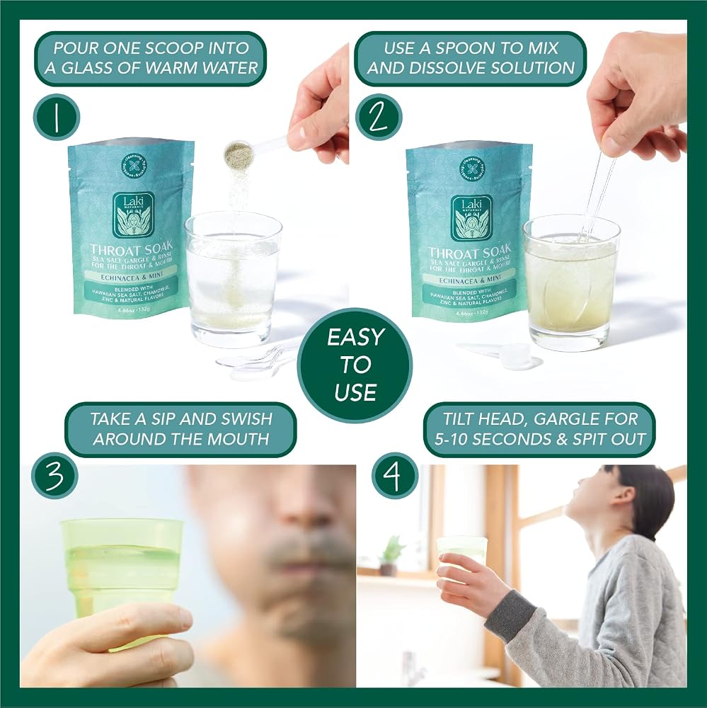 Laki Naturals Throat Soak Echinacea & Mint - 4.66 oz - image 7