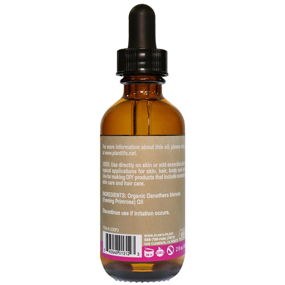 Plantlife Evening Primrose Carrier Oil, 100% Pure - 2 fl oz - image 4