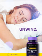 Carlyle Melatonin 10mg Fast Dissolve Tablets - 240 Count - image 6