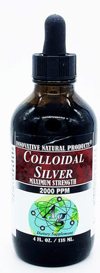 Innovative Natural Products Colloidal Silver 2000 PPM - 4 Fl Oz