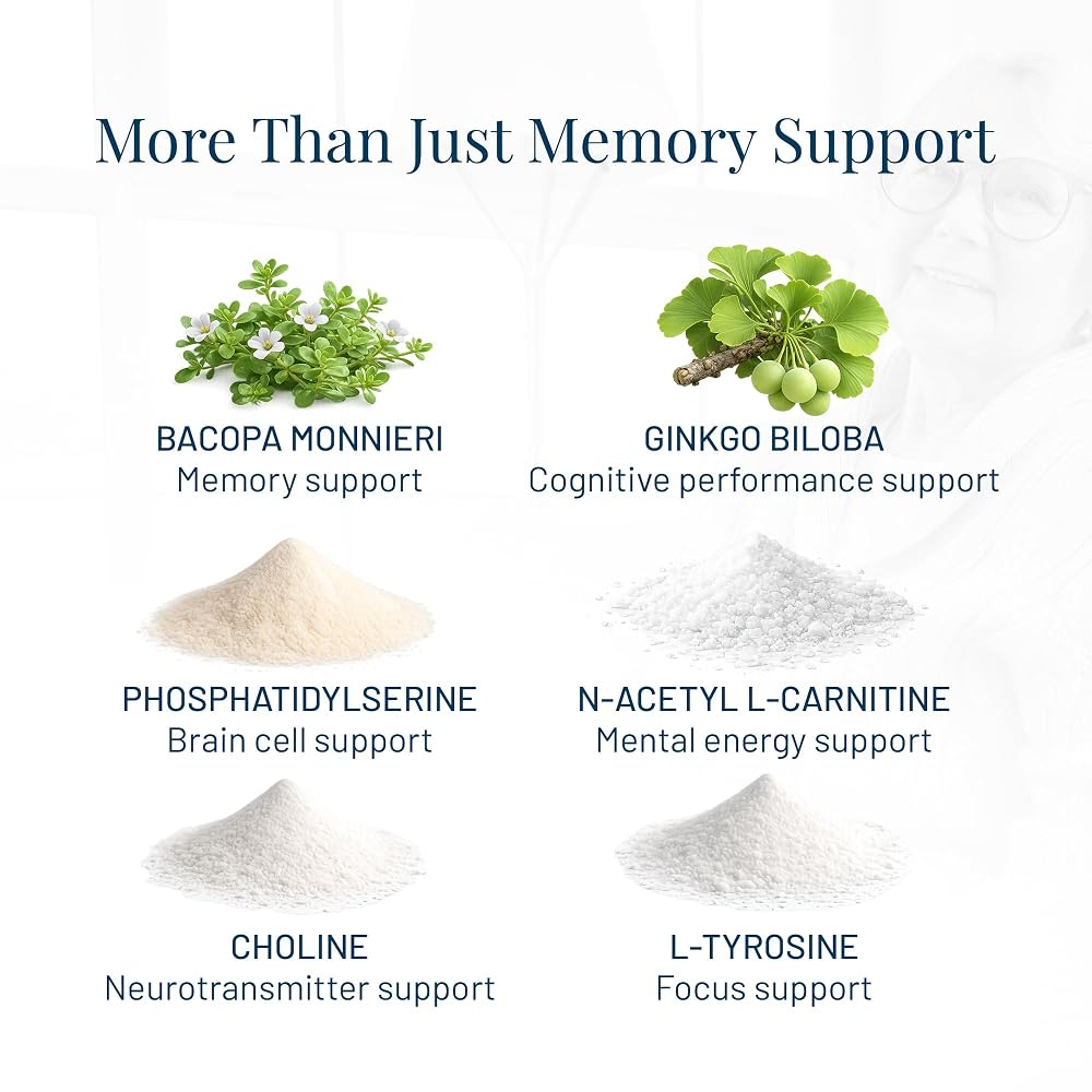 Provasil Brain Supplement for Memory, Focus, Mood & Concentration