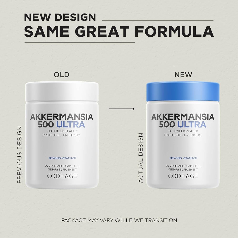 Codeage Akkermansia Muciniphila 500M AFU Prebiotic - 90 Capsules - image 3