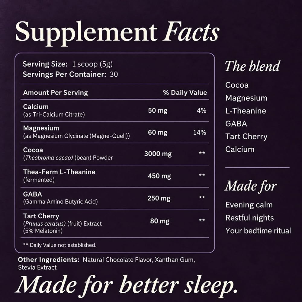 SWITCH KillSwitch Magnesium Hot Cocoa Sleep Aid Powder - 5.3 oz - image 2