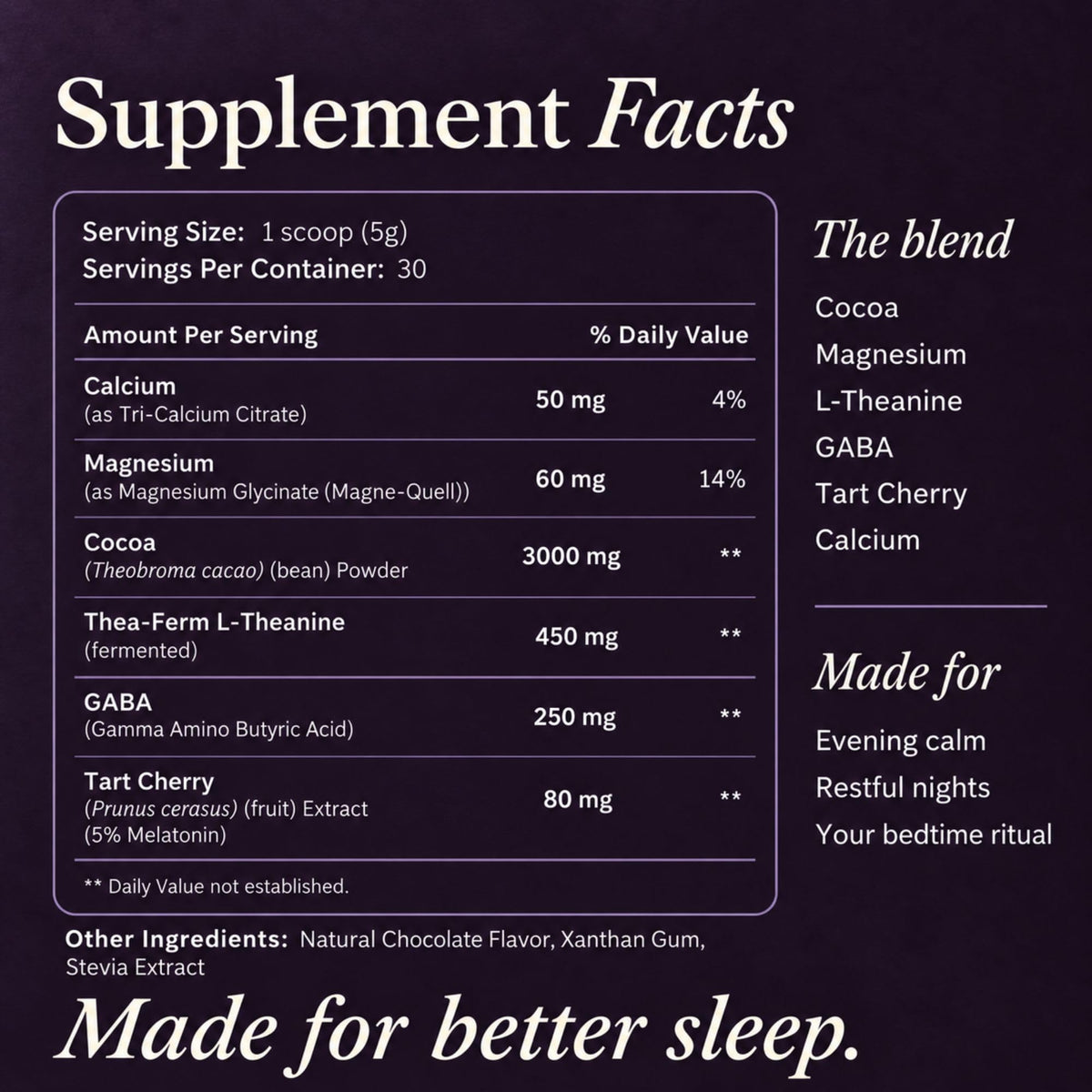 SWITCH KillSwitch Magnesium Hot Cocoa Sleep Aid Powder - 5.3 oz - image 2