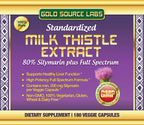 Gold Source Labs Organic Milk Thistle Capsules Liver Support - 180 Capsules - image 5