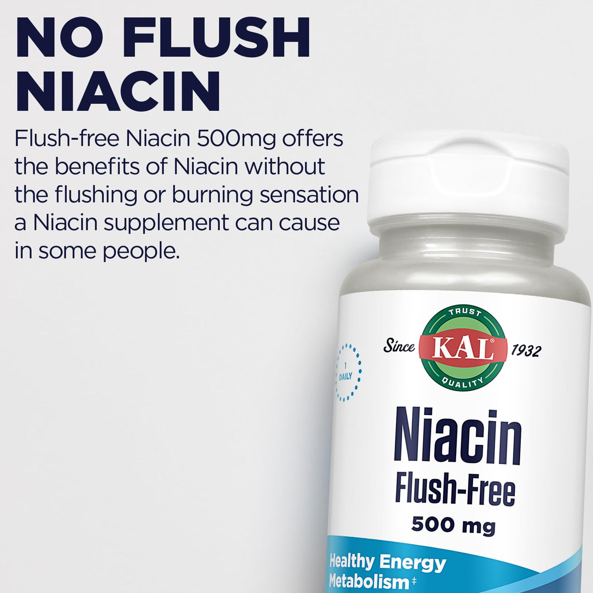 KAL 500 Mg Niacin Flush Free Tablets