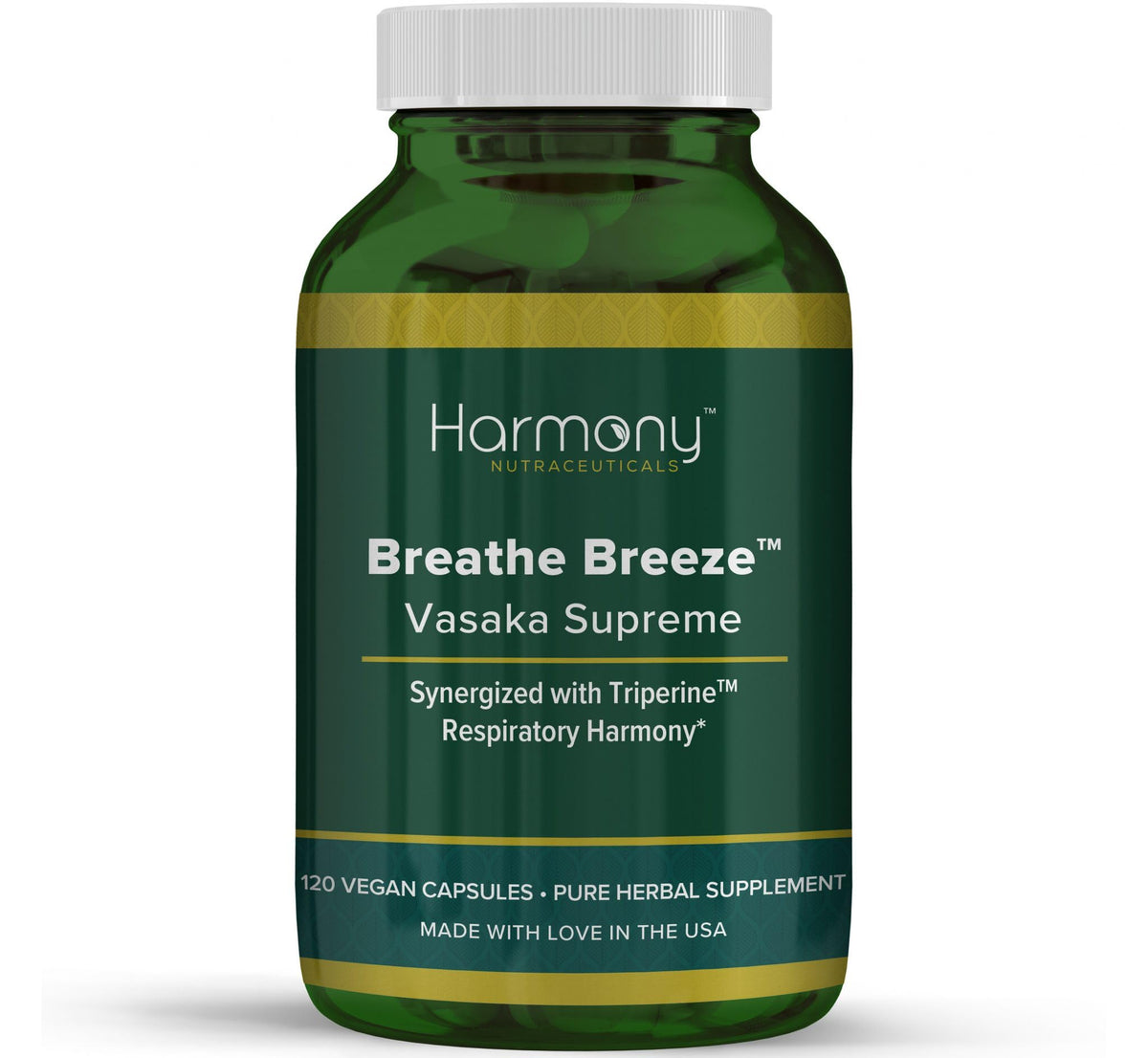 Harmony Nutraceuticals Vasaka Respiratory Support - 120 Capsules