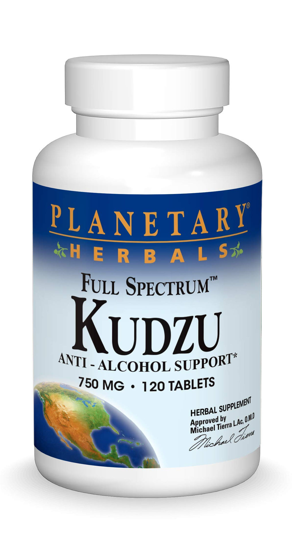 Planetary Herbals Full Spectrum Kudzu Tablets - 120 Count